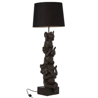 Grande Lampe Marron Éléphant 101 cm