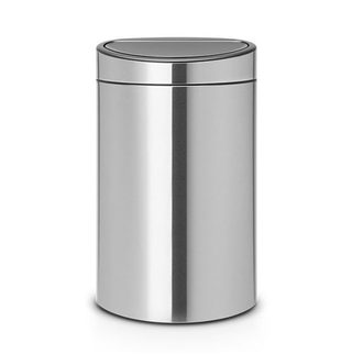 BRABANTIA Poubelle Touch Touch bin new 40 L - matt steel - 114823