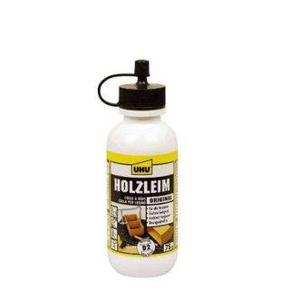 Uhu colle ? bois original d2, sans solvant, bouteille de 75g 48560