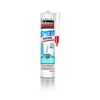Rubson Mastic Bain&Cuisine Séchage Rapide blanc cartouche 280ml