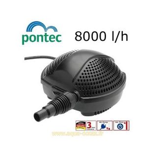 Pompe à eau bassin de jardin et étang 8000 l/h : Grande qualité