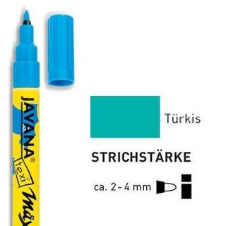 C.kreul textilmarker javana texi m?x medium, t?rkis 90774