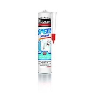 Rubson Mastic transparent Speed silicone Bain et Cuisine - 280ml