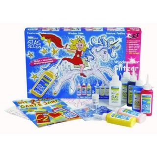 C.KREUL PEINTURE FENTRE "GLAS DESIGN" , KIT MONDE PAILLET?