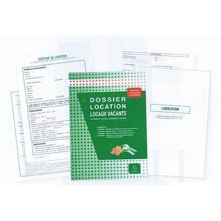 Feuilles contrat de location pour locaux non meubles telles quutilisees dans les dossiers ref. 44 exacompta 45e