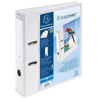 Classeur personnalisable a levier A4+ - dos 70 mm - couleur blanc