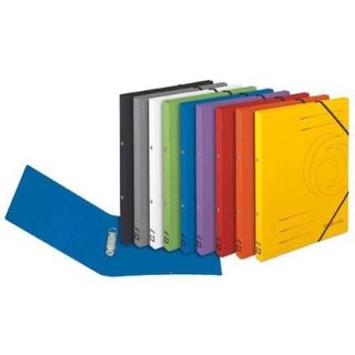 Classeur à anneaux easyorga, a4, colorspan-carton, rouge herlitz 11255460