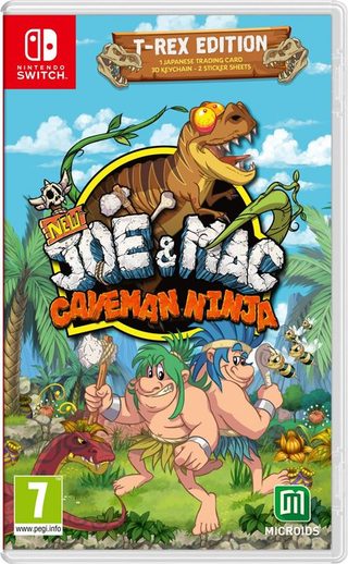 New Joe and Mac - Caveman Ninja - T-Rex Edition Nintendo Switch