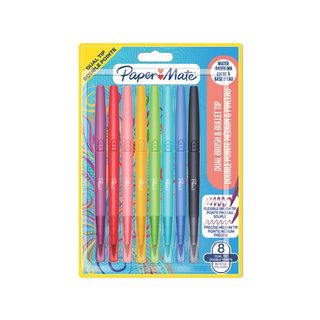 Blister de 8 Feutres d'écriture Paper Mate® Flair™ Dual