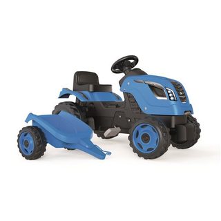 Smoby Tracteur a pédales Farmer XL + Remorque