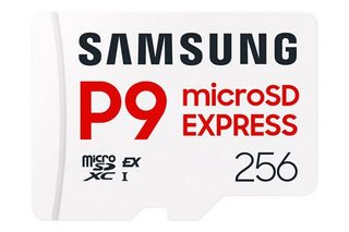 Carte mémoire micro SDXC Samsung P9 Express MB-MK256T 256 Go Blanc
