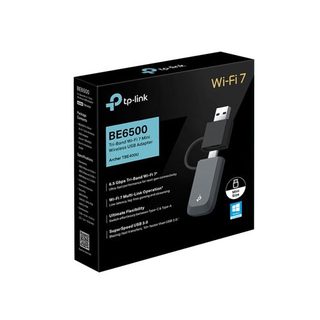 Adaptateur USB sans fil mini Wi-Fi 7 tri-bande TP-Link Archer TBE400U V1.6 Noir