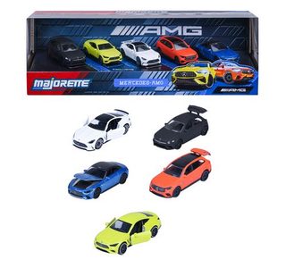 Majorette Voiture miniature Mercedes-AMG 1/64 Pack 5