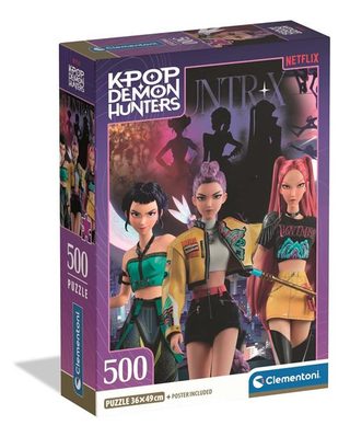 Clementoni Puzzle 500 pièces K-Pop Demon Hunters