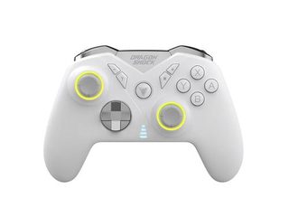 Manette sans fil Dragonshock Nebula Pro Blanc pour Nintendo Switch Nintendo Switch OLED PC PS3 Android et iOS