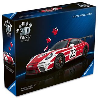 Ravensburger Puzzle 3D Iconics Porsche 911 GT3 Cup Salzburg 108 pièces