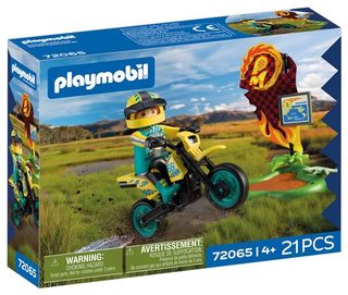 72065 Motocross Rider & Accessoires