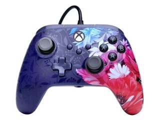 Manette filaire PowerA Advantage Plus Night Blossom pour Xbox Series X/S Xbox One et PC