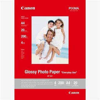 Papier photo glacé Canon GP-501 A4 20 feuilles