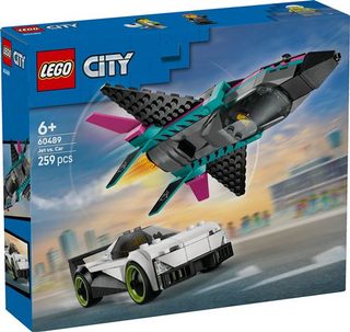 LEGO® City 60489 Le jet contre la voiture