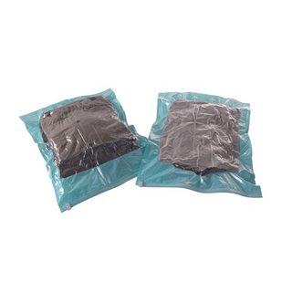 Compactor Lot de 2 housse de rangement vide d'air manuel Roll-up 55x70 cm