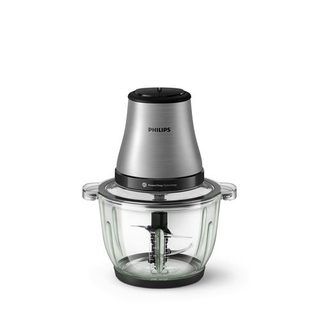 Mini hachoir Philips Série 3000 HR1503/00 2L Silver
