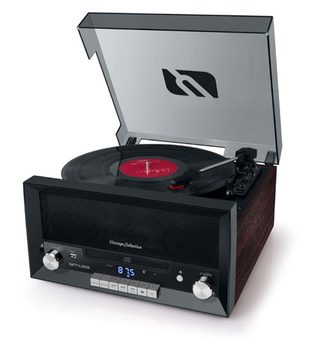 Muse micro-système CD avec platine vinyle MT-116 WS
