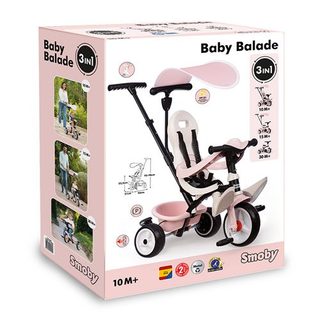 Smoby Baby balade - Tricycle Baby Balade