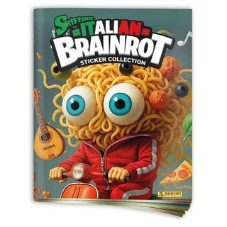 Panini Skifidol Italian Brainrot Stickers Album