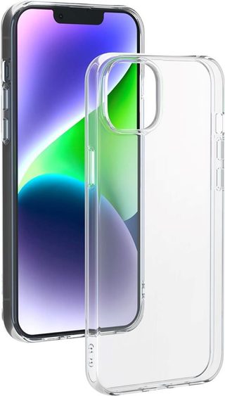 Coque Souple BigBen Connected pour iPhone 14 Plus Transparent