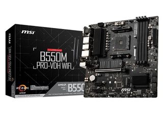MSI Carte Mère B550m Pro-vdh Wifi Micro Atx Socket Am4 Chipset Amd B550