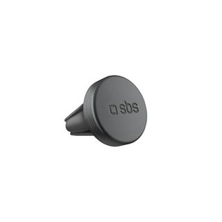 Support voiture magnétique mini SBS pour smartphones Noir