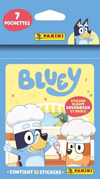 Panini Bluey 3 Blister 7 pochettes