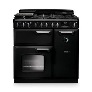 Piano de cuisson Falcon CLDL90DFPGBL/CM-E1 NGC TAB GAZ 90 Cm Noir Chrome