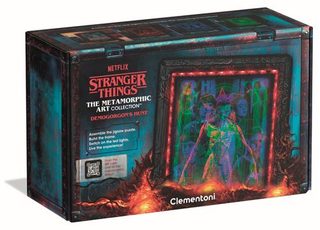520 pièces Clementoni The Morphing Collection Stranger Things Cadre lumineux Démogorgon