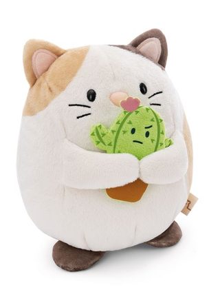 Nici Chat Angy avec cactus 16 cm