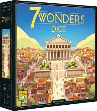 Asmodee Jeu De Société - 7 Wonders La Version De Des - Roll Et Write - Accessible Des 10 Ans - 30 Minutes