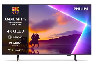 Philips TV QLED 65PUS8550/12 65" 4K UltraHD 100Hz Smart TV Titan OS HDR10+ Ambil
