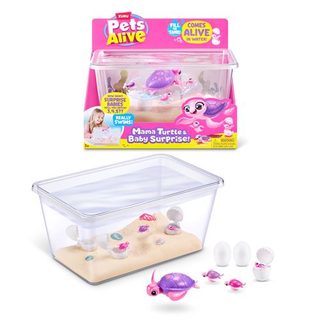 Zuru France Pets Alive Mama Turtle & Baby Surprise