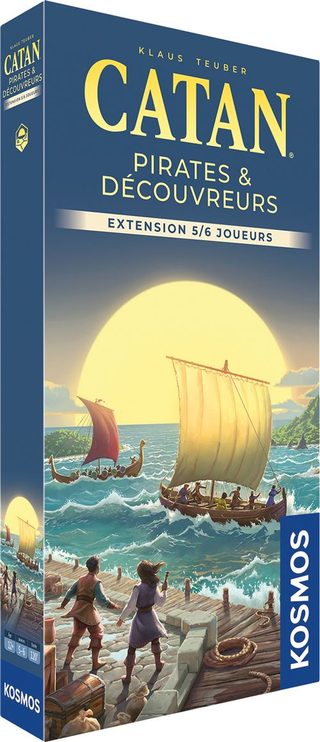 Asmodee Catan Pirates et Découvreurs Extension 5-6 joueurs