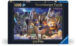Ravensburger Puzzle 3000 pieces Vue sur le château de Poudlard / Harry Potter, des 14 ans, 17561