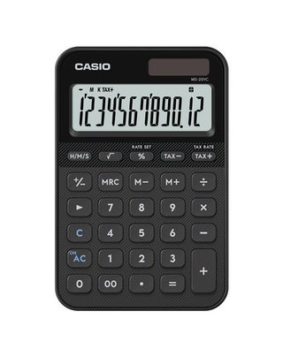 Calculatrice de bureau Casio MS-20YC Noir