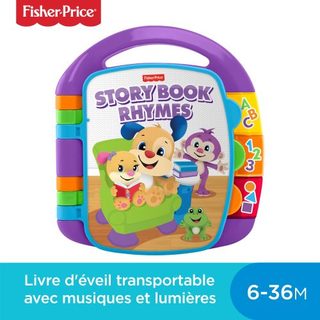 Fisher Price Livre Comptine Interactif