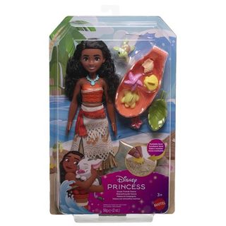 Mattel Disney - Poupée Vaiana et Compagnie avec accessoires - Disney Princess - JFT12