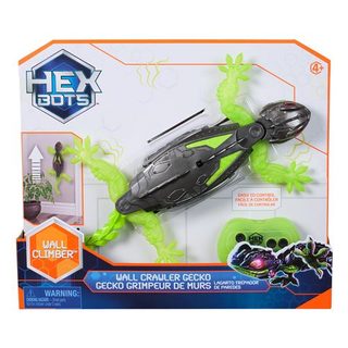 Spin Master Jouet RC Hex Bots Wall Crawler Gecko LED Recargable Trepador