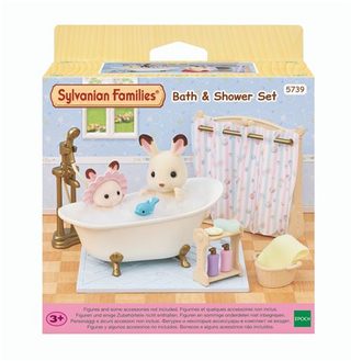 Sylvian Families Le set baignoire et douche