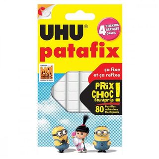 Set de 80 pastiles adhésives UHU Patafix