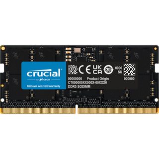 Crucial CT16G56C46S5 16 Go 1x16 Go DDR5 262-pin SO-DIMM ECC