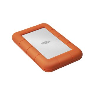 LaCie Rugged Mini disque dur externe 1 To Orange, Argent