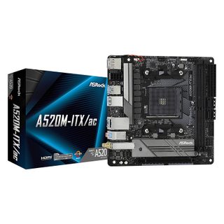 ASRock A520M-ITX/ac Emplacement AM4 micro ATX